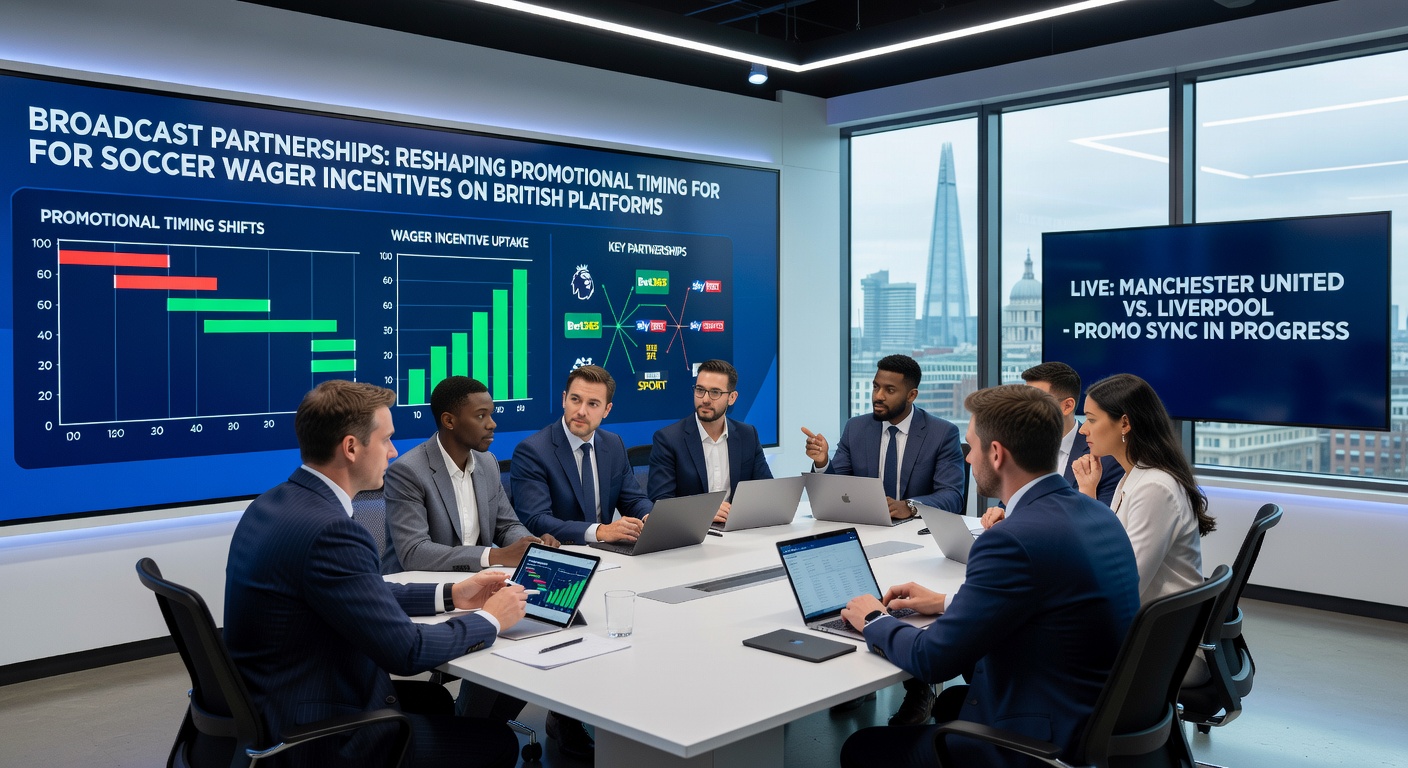 Soccer betting promotions aligned with live broadcasts on UK platforms