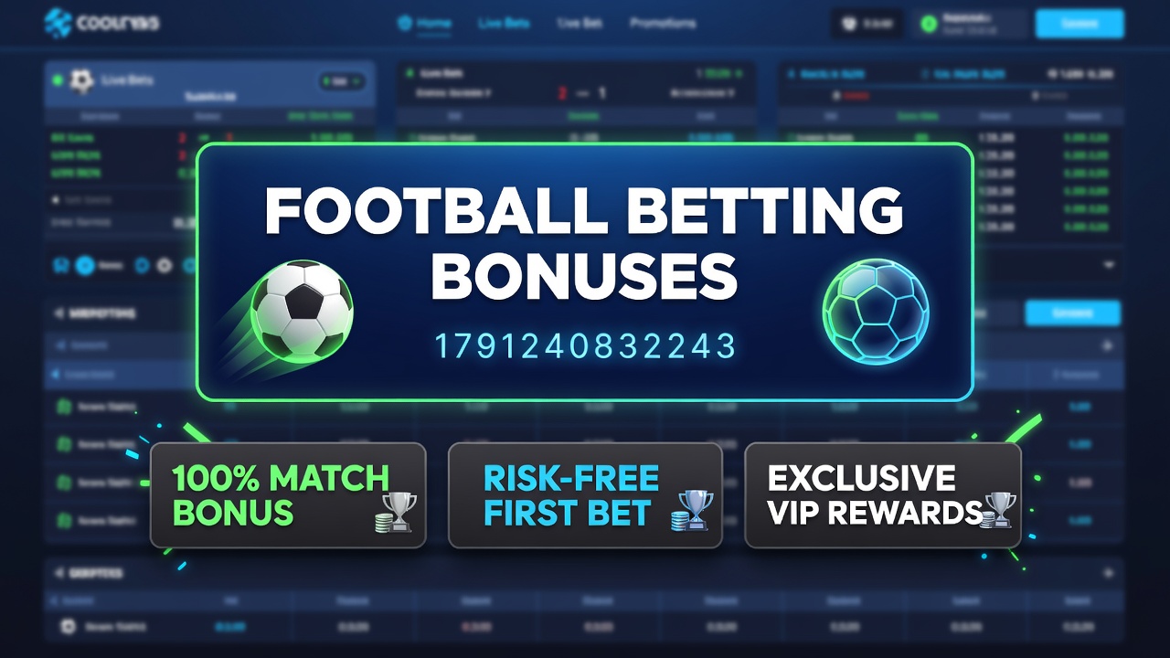 Comparison chart of football betting bonus types and their typical terms